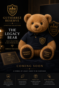 Collectible adult teddy bear GR